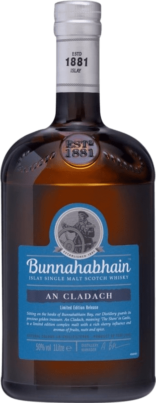 57,95 € | Односолодовый виски Bunnahabhain An Cladach Объединенное Королевство 1 L