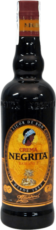 Free Shipping | Liqueur Cream Bardinet Negrita Dominican Republic 70 cl