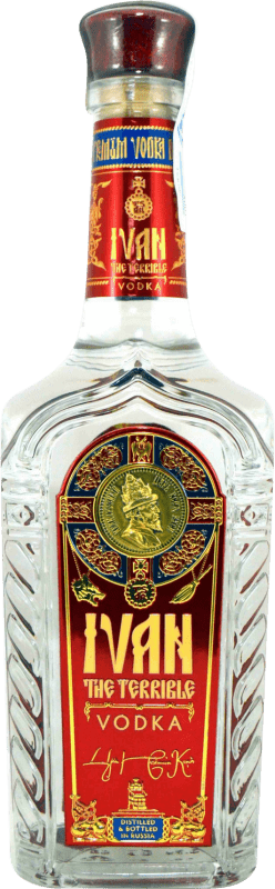 Envio grátis | Vodca Ladoga Ivan The Terrible Federação Russa 70 cl