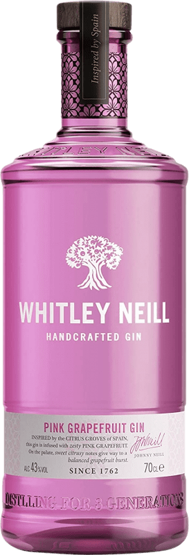 Бесплатная доставка | Джин Whitley Neill Pink Grapefruit Gin Объединенное Королевство 70 cl