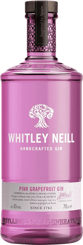 32,95 € Envío gratis | Ginebra Gin Whitley Neill Pink Grapefruit — Pomelo Rosa