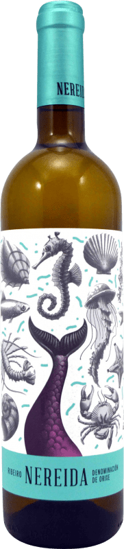 Envio grátis | Vinho branco Pazo do Mar Nereida D.O. Ribeiro Galiza Espanha Torrontés, Godello, Treixadura 75 cl