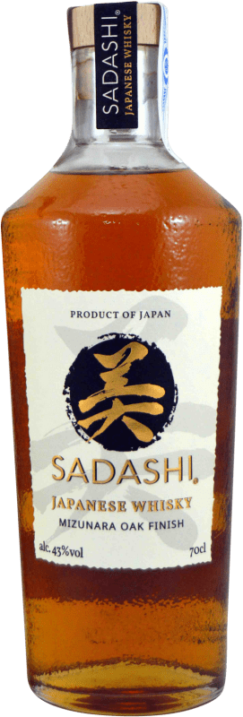 66,95 € Бесплатная доставка | Виски из одного солода Campeny Sadashi Mizunara OAK Finish