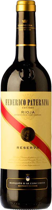 Free Shipping | Red Wine Paternina Banda Roja Reserve — Aged D.O.Ca. Rioja The Rioja Spain Tempranillo, Garnacha — Grenache 75 cl
