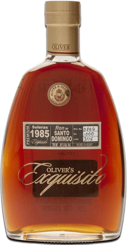 Envoi gratuit | Rhum Oliver & Oliver Exquisito 1985 République Dominicaine 70 cl