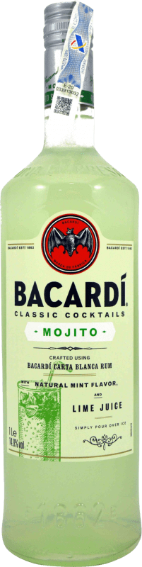 11,95 € | Schnapps Bacardí República Dominicana 1 L Mojito
