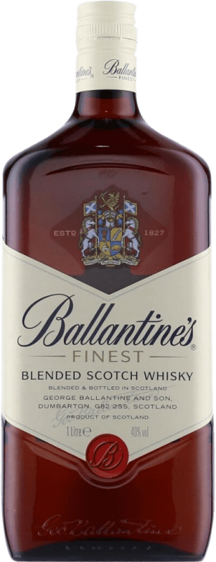 Envoi gratuit | Blended Whisky Ballantine's Royaume-Uni 1 L