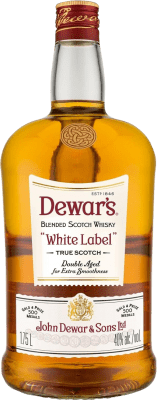 威士忌混合 Dewar's White Label 特别的瓶子 1,75 L