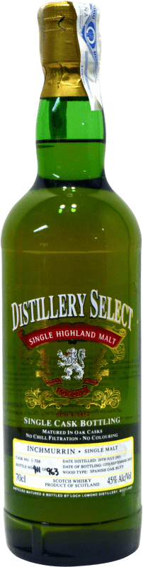 44,95 € | Single Malt Whisky Loch Lomond Inchmurrin Spanish Oak United Kingdom 70 cl