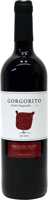 6,95 € | Vino tinto Copaboca Gorgorito Roble D.O. Ribera del Duero Castilla y León España Tempranillo 75 cl