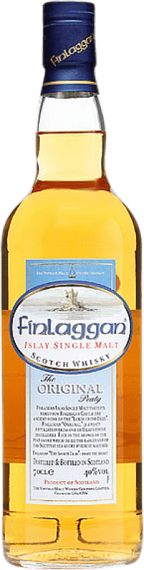 Envoi gratuit | Single Malt Whisky Finlaggan Original Peaty Royaume-Uni 70 cl