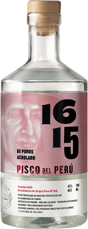 25,95 € | Pisco Pisco 1615 1615 Acholado Peru Bottle 70 cl