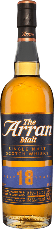 Envoi gratuit | Single Malt Whisky Isle Of Arran Royaume-Uni 18 Ans 70 cl