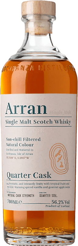 44,95 € | Whisky Single Malt Isle Of Arran The Bothy Quarter Nº 2 Cask — Barrica, Batch Reino Unido 70 cl