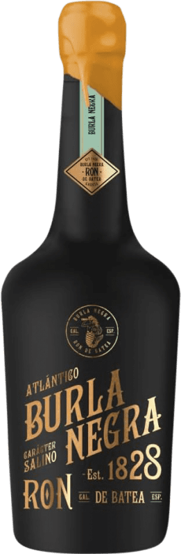 Free Shipping | Rum Galician Original Drinks Burla Negra Spain 70 cl