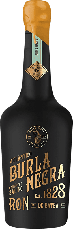 Envoi gratuit | Rhum Galician Original Drinks Burla Negra Espagne 70 cl