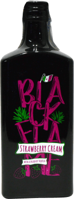 Tequila SyS Black Flame 70 cl Fresa — Fraise