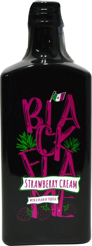 Envio grátis | Tequila SyS Black Flame Fresa Espanha 70 cl