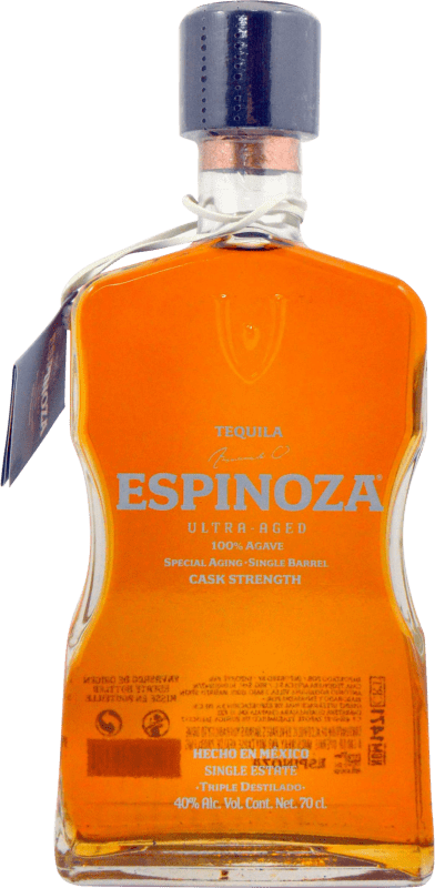 Envío gratis | Tequila Espinoza Cask Strength Ultra Aged México 70 cl