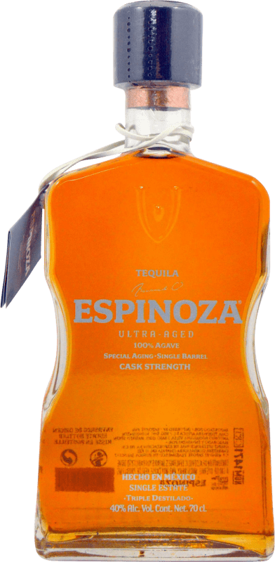 39,95 € Envío gratis | Tequila Espinoza Ultra Cask Strength — Graduación de Barrica Barrel Aged — Envejecido en Barrica