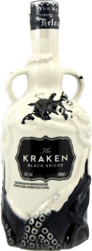 65,95 € Envoi gratuit  Rhum Kraken Black Rum Spiced Ceramic Edition