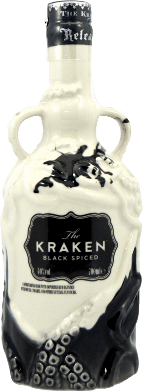 送料無料 | ラム Kraken Black Rum Spiced Ceramic Edition アメリカ 70 cl