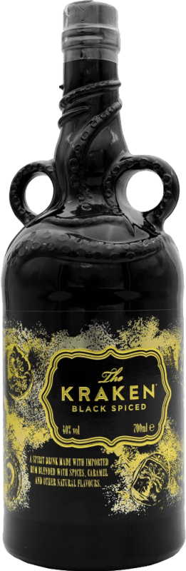 送料無料 | ラム Kraken Black Rum Spiced Ceramic Edition アメリカ 70 cl