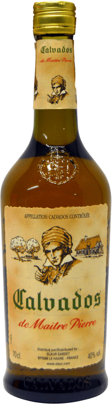 Envío gratis | Calvados Maitre Pierre I.G.P. Calvados Pays d'Auge Francia 70 cl