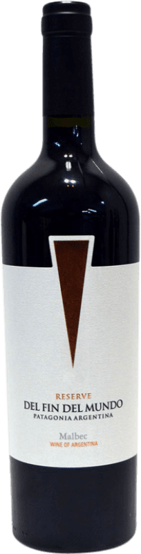 Free Shipping | Red wine Fin del Mundo Reserve I.G. Mendoza Mendoza Argentina Malbec 75 cl