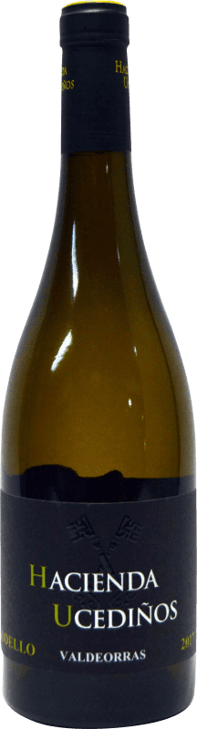 Free Shipping | White wine Eladiontalla Paradelo Hacienda Ucediños D.O. Valdeorras Galicia Spain Godello 75 cl