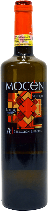 Free Shipping | White wine Mocén D.O. Rueda Castilla y León Spain Verdejo 75 cl