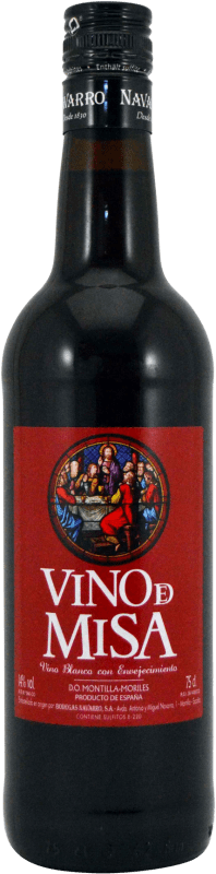 5,95 € | Креплёное вино Nabal Vino de Misa D.O. Montilla-Moriles Андалусия Испания 75 cl