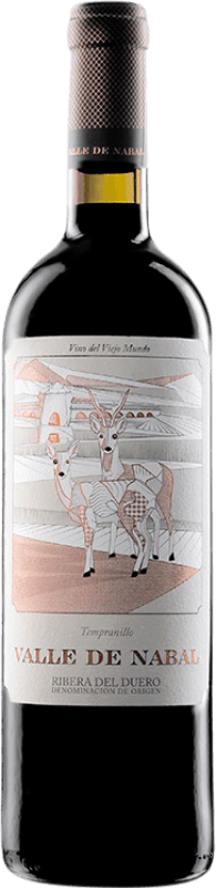 7,95 € Spedizione Gratuita | Vino Rosso Nabal Valle de Nabal Rovere D.O. Ribera del Duero