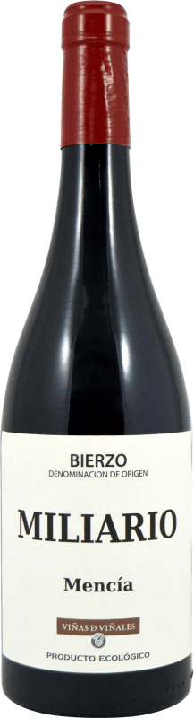 Free Shipping | Red wine Viñas de Viñales Miliario D.O. Bierzo Castilla y León Spain Mencía 75 cl