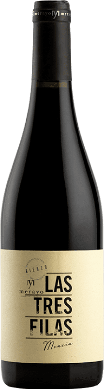 8,95 € | 红酒 Merayo Las Tres Filas D.O. Bierzo 卡斯蒂利亚莱昂 西班牙 Mencía 75 cl