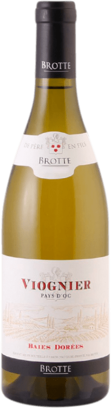 23,95 € Spedizione Gratuita | Vino bianco Brotte Baies Dorees I.G.P. Vin de Pays d'Oc