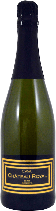 Envoi gratuit | Blanc mousseux Cusivins Château Royal Brut Réserve D.O. Cava Catalogne Espagne Macabeo, Xarel·lo, Parellada 75 cl