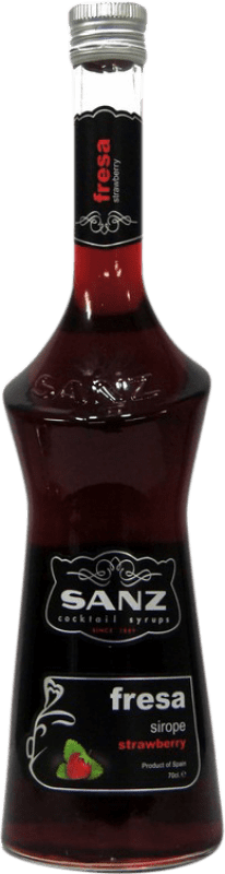 Envio grátis | Schnapp J. Borrajo Sanz Jarabe Fresa Espanha 70 cl Sem Álcool