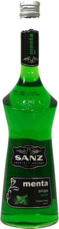 Envio grátis | Schnapp J. Borrajo Sanz Jarabe Menta Espanha 70 cl Sem Álcool