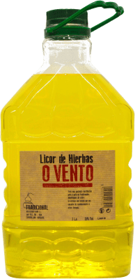 Aguardente Orujo Miño Licor de Hierbas o Vento Garrafão 3 L