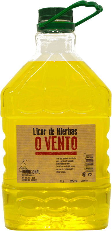 29,95 € | Eau-de-vie Miño Licor de Hierbas o Vento Espagne Carafe 3 L