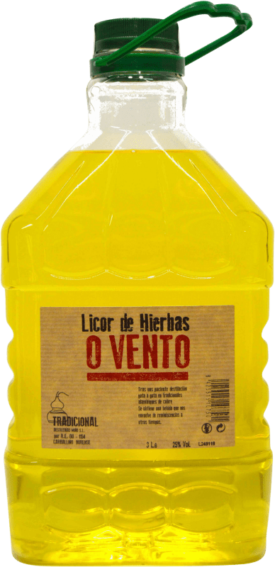 Spedizione Gratuita | Liquore alle Erbe Miño O Vento Spagna Tanica 3 L