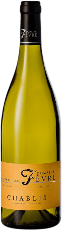 29,95 € Free Shipping | White Wine Fevre Fontenay-Pres-Chablis Nathalie & Gilles Crianza — Aged A.O.C. Chablis