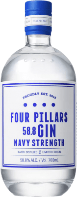 Genever Gin Four Pillars Navy Strength — Força de Barrica 70 cl