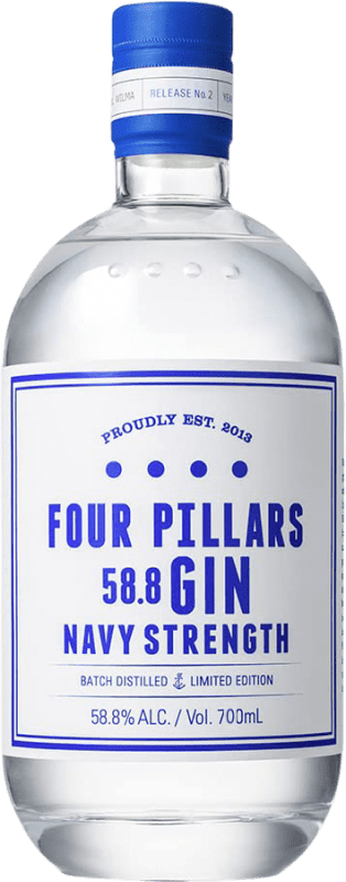 Spedizione Gratuita | Gin Four Pillars Navy Strength Australia 70 cl