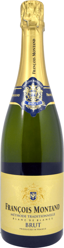 免费送货 | 白起泡酒 François Montand Blanc de Blancs 香槟 A.O.C. Champagne 香槟酒 法国 Chardonnay 75 cl