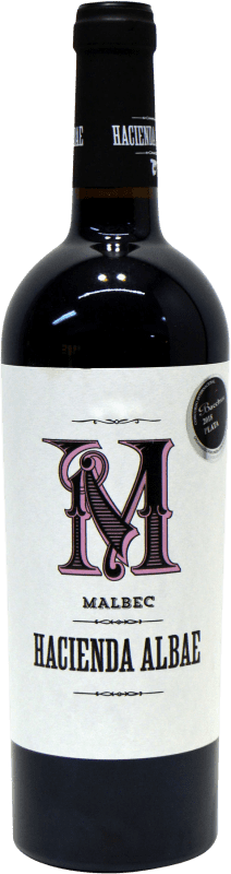 Бесплатная доставка | Красное вино Hacienda Albae D.O. La Mancha Кастилья-Ла-Манча Испания Malbec — Мальбек 75 cl
