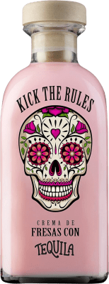Tequila Lasil Kick The Rules Crema — Cream 70 cl Fresa — Strawberry, Tequila