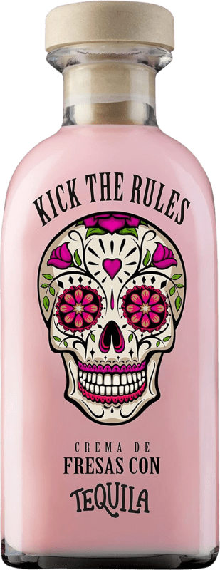 13,95 € | Tequila Lasil Kick The Rules Crema — Cream Spain 70 cl Fresa — Strawberry, Tequila