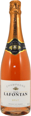 Les Vignobles Champenois Lafontan Rose Brut Champagne 75 cl